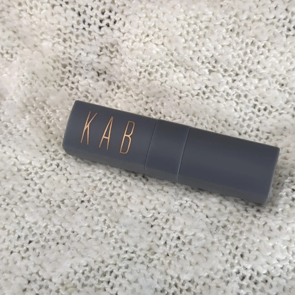 KAB Cosmetics Cream Lipstick in PEACH COBBLER, 3.5g/0.12oz
